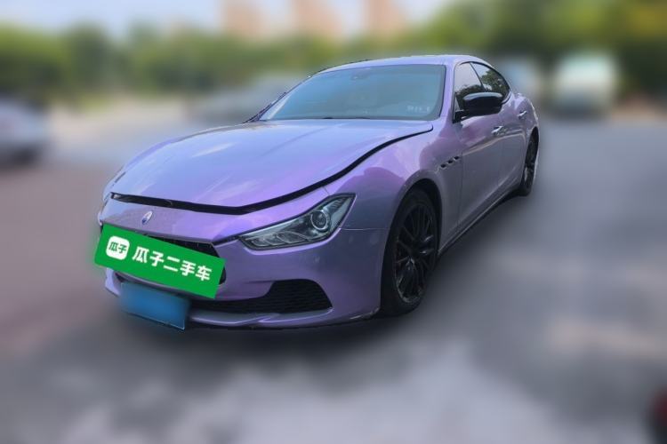 Used Maserati Ghibli 2014 3.0T Standard Edition Guazi used car, China used car export, Used car for sale, Used Maserati cars, Cheapest cars for sale