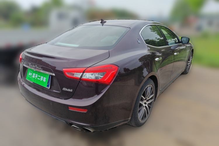 Used Maserati Ghibli 2014 3.0T Standard Edition Rear Right 45 Deg
