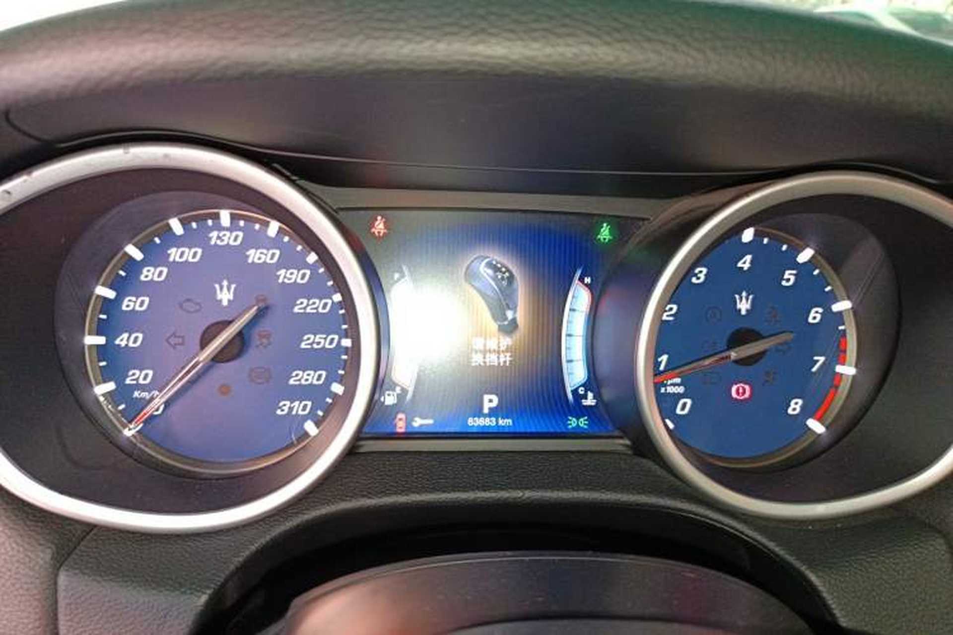Used Maserati Ghibli 2014 3.0T Standard Edition Instrument Cluster