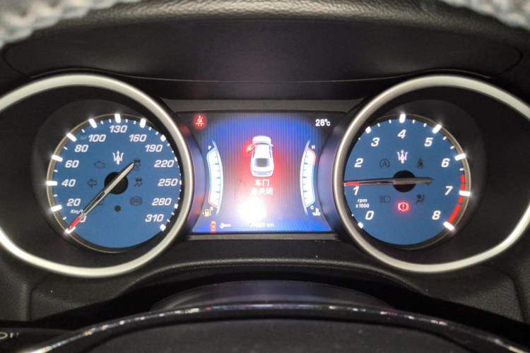 Used Maserati Ghibli 2014 3.0T Standard Edition Instrument Cluster