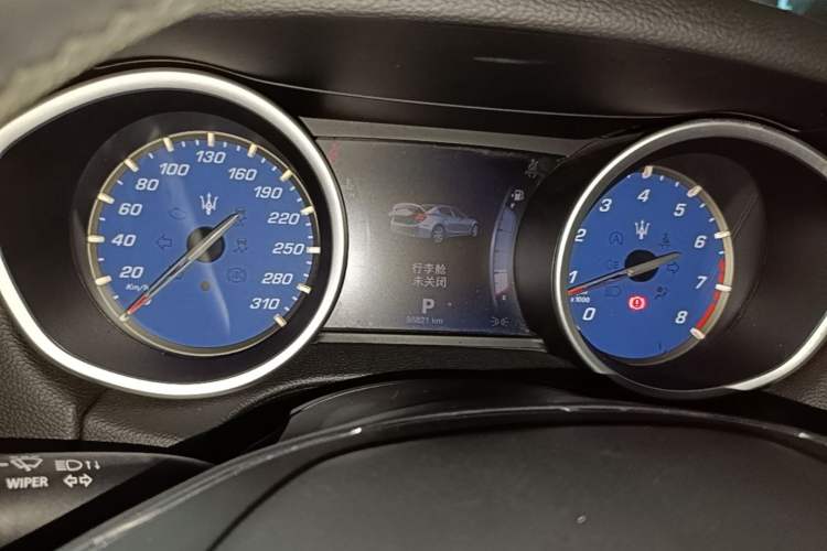 Used Maserati Ghibli 2014 3.0T Standard Edition Instrument Cluster