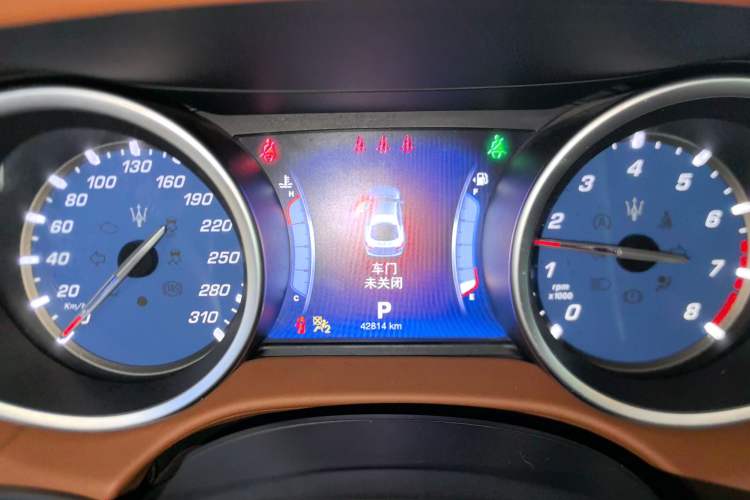 Used Maserati Ghibli 2014 3.0T Standard Edition Instrument Cluster
