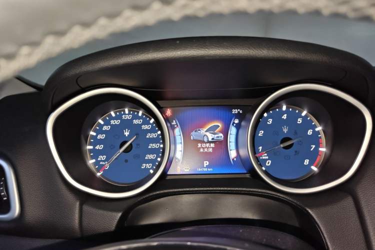 Used Maserati Ghibli 2014 3.0T Standard Edition Instrument Cluster