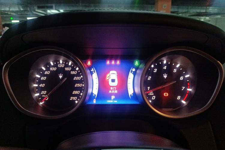 Used Maserati Ghibli 2014 3.0T Standard Edition Instrument Cluster