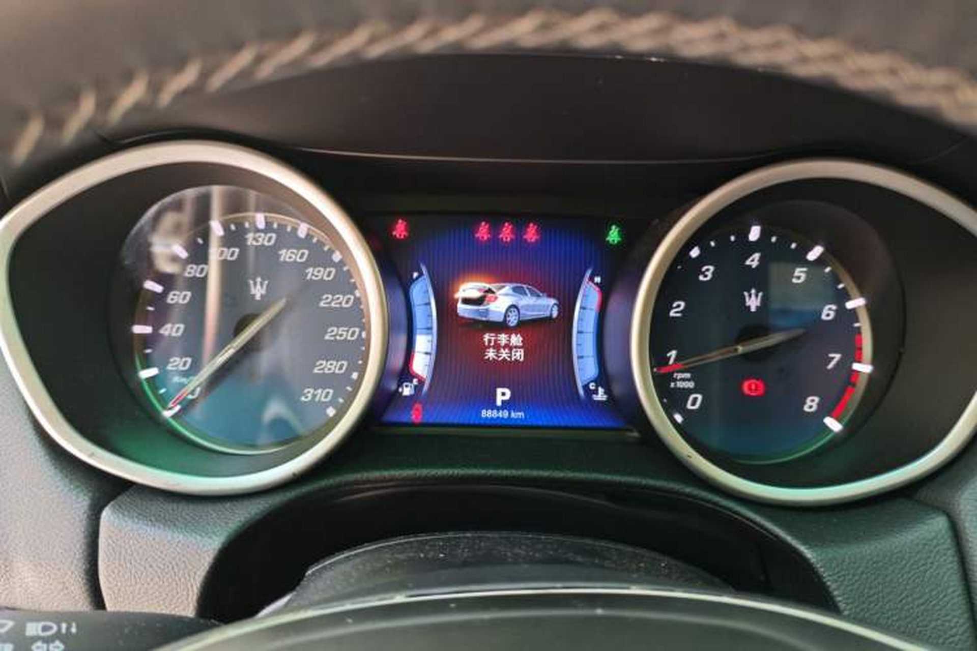 Used Maserati Ghibli 2014 3.0T Standard Edition Instrument Cluster