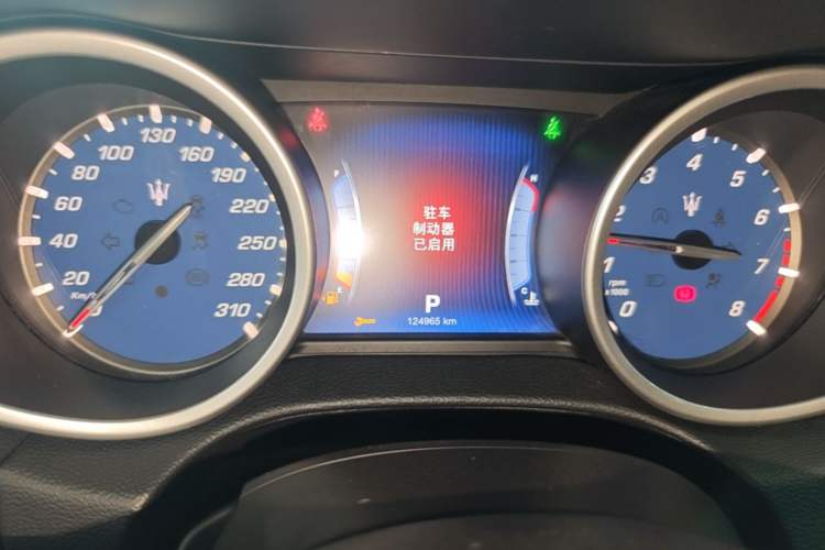 Used Maserati Ghibli 2014 3.0T Standard Edition Instrument Cluster