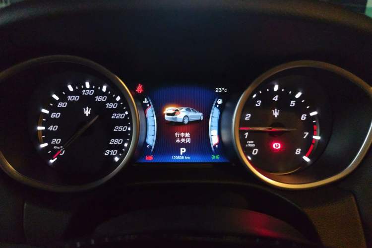 Used Maserati Ghibli 2014 3.0T Standard Edition Instrument Cluster