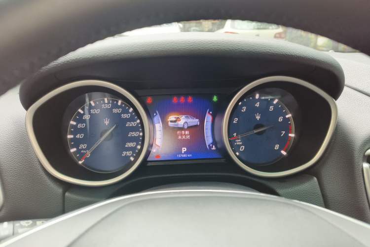 Used Maserati Ghibli 2014 3.0T Standard Edition Instrument Cluster