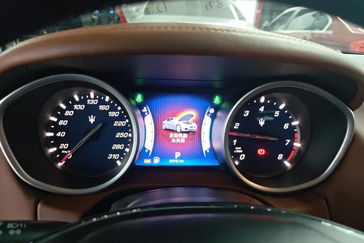 Used Maserati Ghibli 2014 3.0T Standard Edition Instrument Cluster
