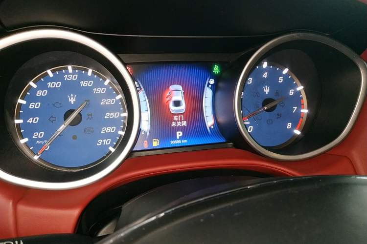 Used Maserati Ghibli 2014 3.0T Standard Edition Instrument Cluster