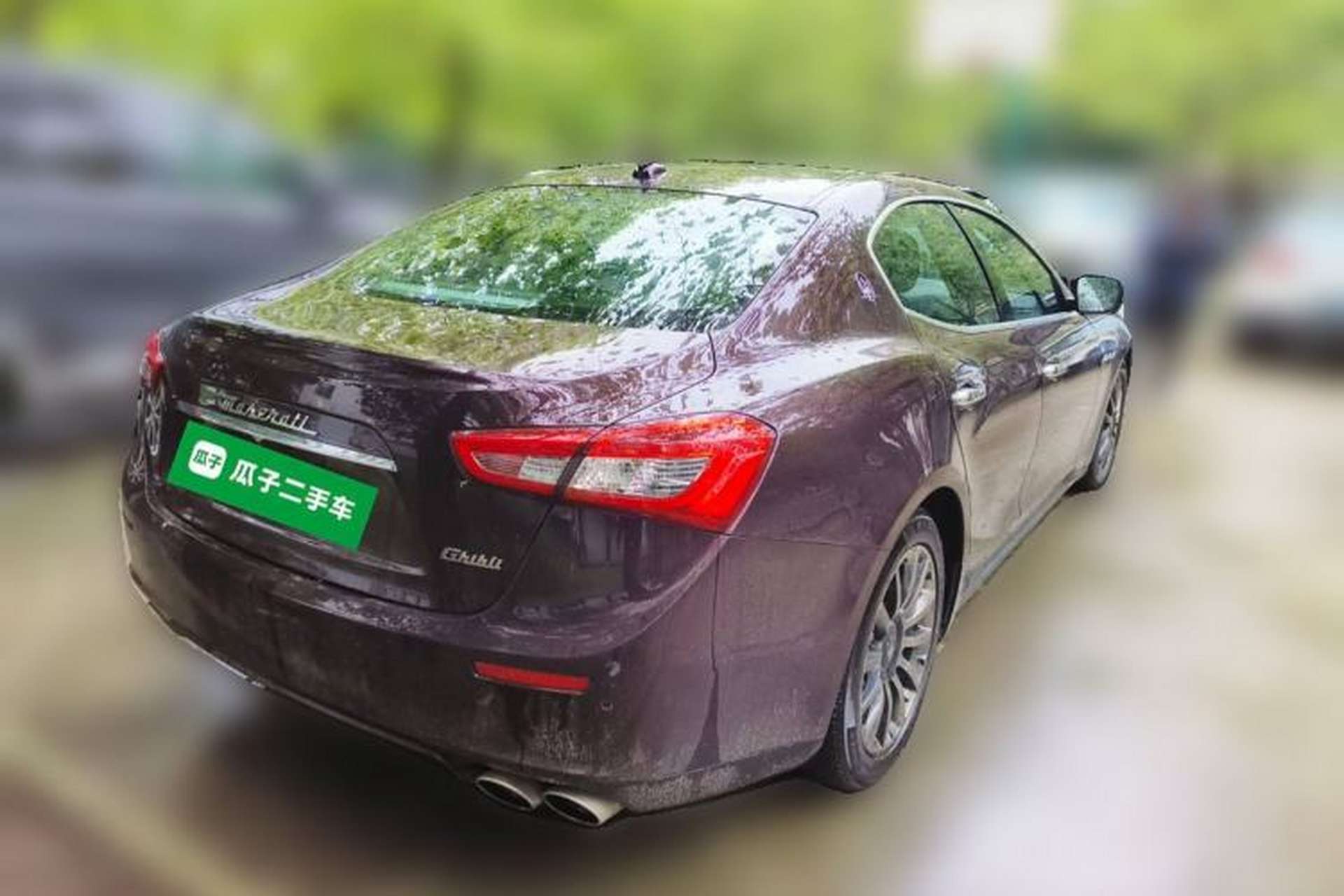 Used Maserati Ghibli 2014 3.0T Standard Edition Rear Right 45 Deg