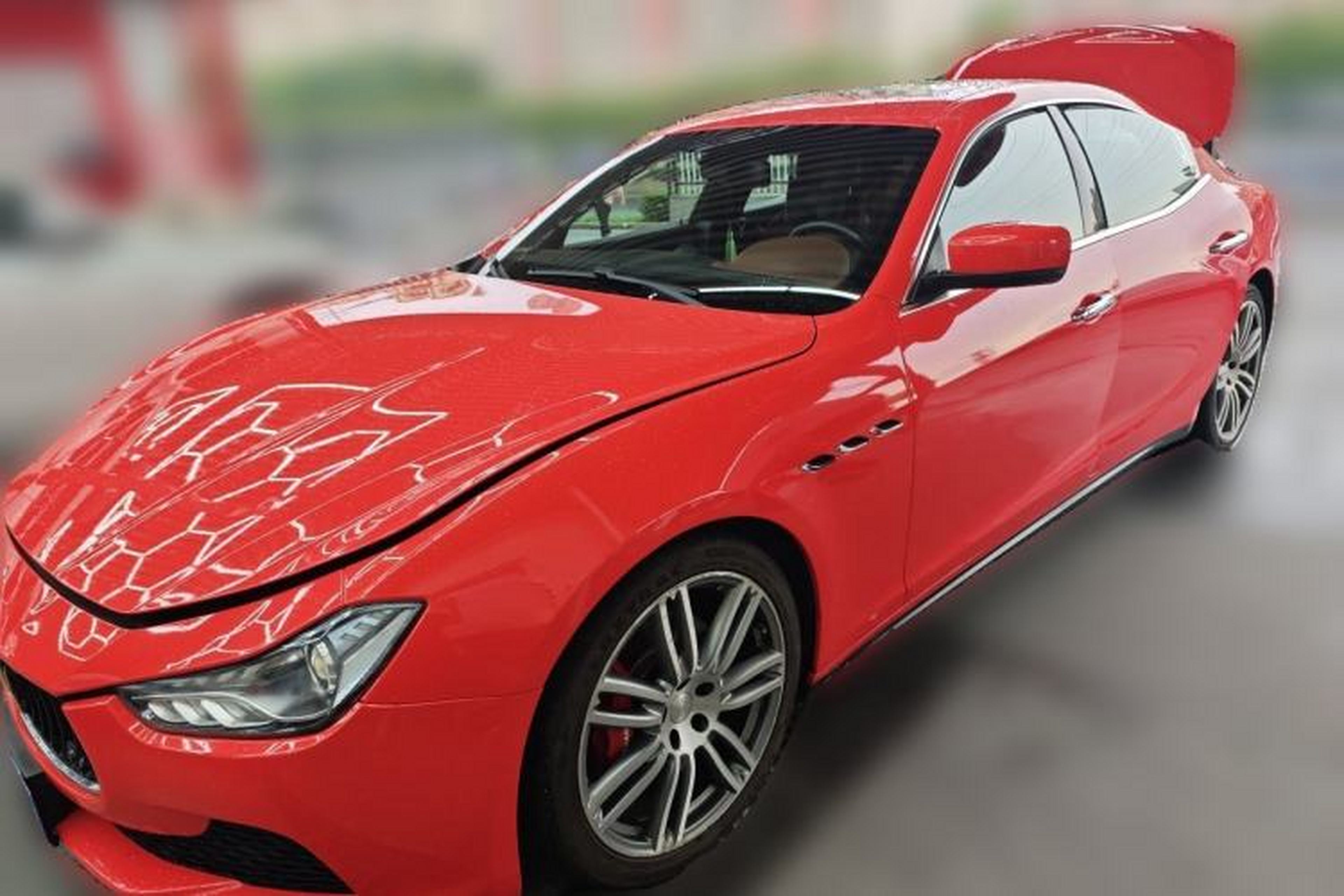 Used Maserati Ghibli 2014 3.0T S Guazi used car, China used car export, Used car for sale, Used Maserati cars, Cheapest cars for sale