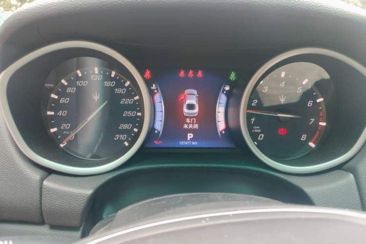 Used Maserati Ghibli 2014 3.0T Standard Edition Instrument Cluster