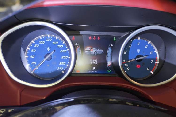 Used Maserati Ghibli 2014 3.0T Standard Edition Instrument Cluster