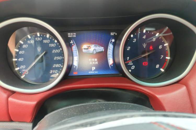 Used Maserati Ghibli 2014 3.0T Standard Edition Instrument Cluster
