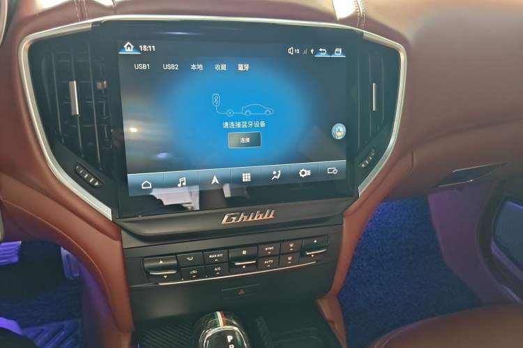 Used Maserati Ghibli 2014 3.0T Standard Edition Audio And AC Panel