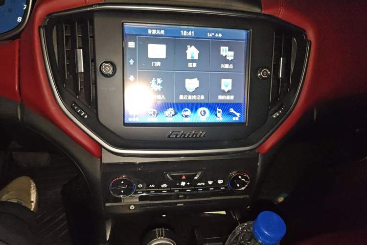 Used Maserati Ghibli 2014 3.0T Standard Edition Audio And AC Panel
