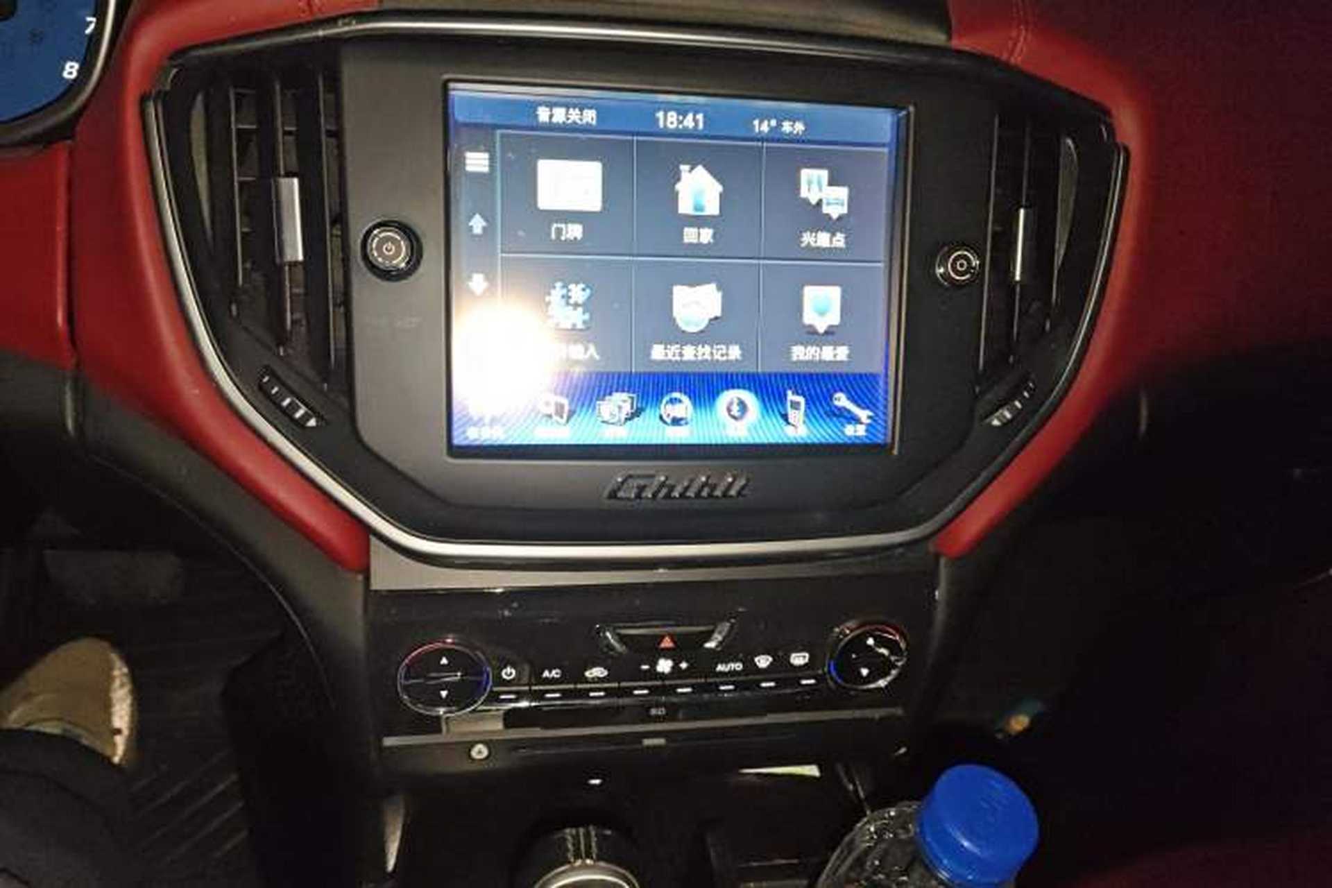 Used Maserati Ghibli 2014 3.0T Standard Edition Audio And AC Panel