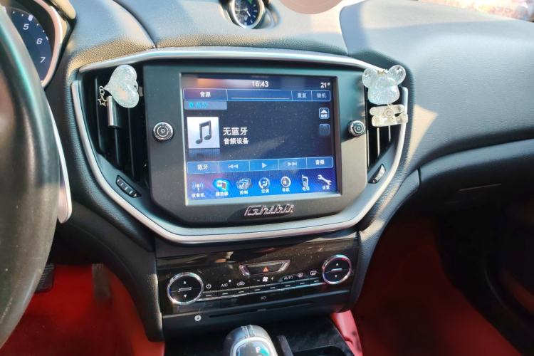 Used Maserati Ghibli 2014 3.0T S Audio And AC Panel