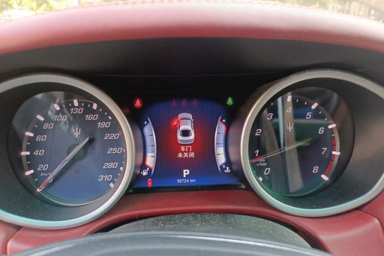 Used Maserati Ghibli 2014 3.0T Standard Edition Instrument Cluster