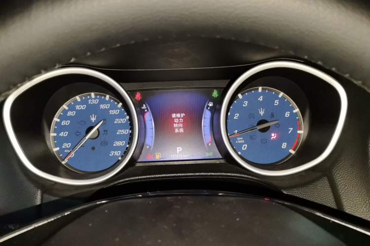 Used Maserati Ghibli 2014 3.0T Standard Edition Instrument Cluster