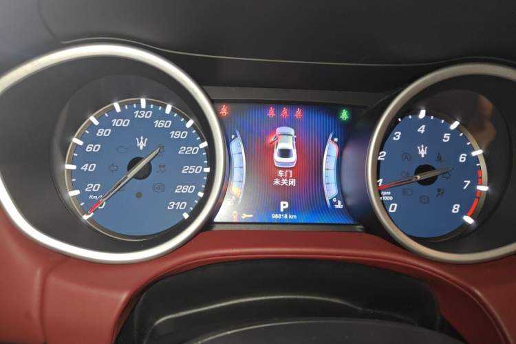 Used Maserati Ghibli 2014 3.0T Standard Edition Instrument Cluster