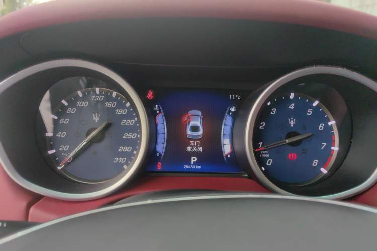 Used Maserati Ghibli 2014 3.0T Standard Edition Instrument Cluster