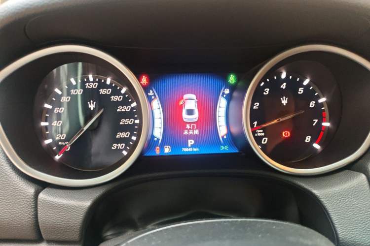 Used Maserati Ghibli 2014 3.0T Standard Edition Instrument Cluster