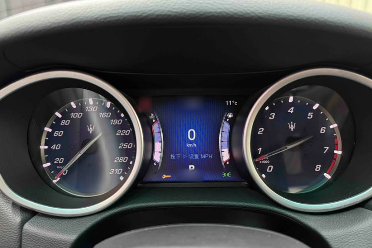 Used Maserati Ghibli 2014 3.0T Standard Edition Instrument Cluster