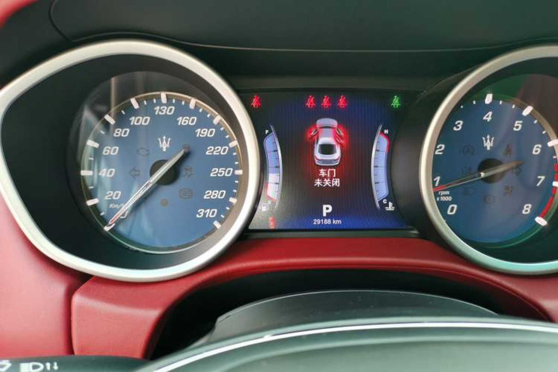 Used Maserati Ghibli 2014 3.0T Standard Edition Instrument Cluster