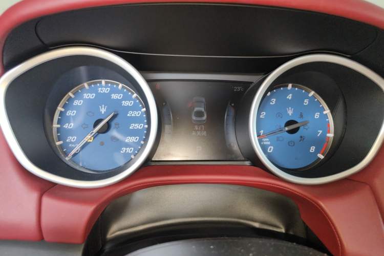 Used Maserati Ghibli 2014 3.0T Standard Edition Instrument Cluster