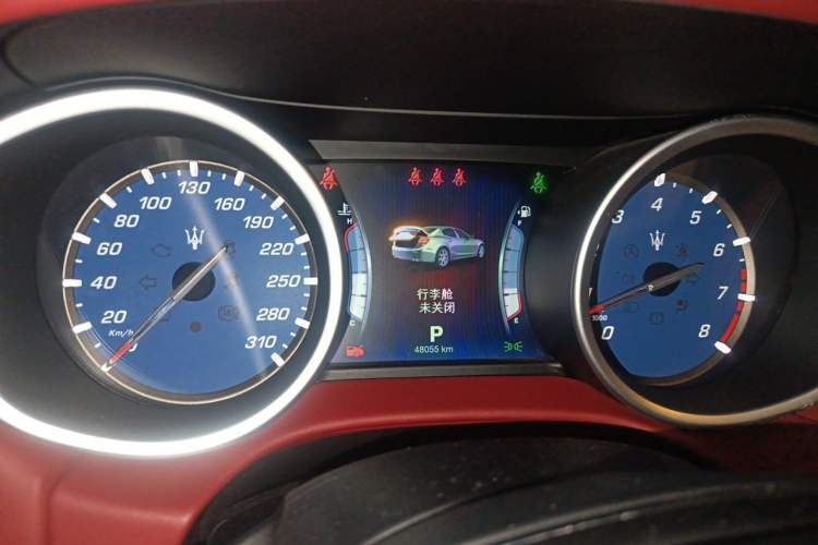 Used Maserati Ghibli 2014 3.0T Standard Edition Instrument Cluster