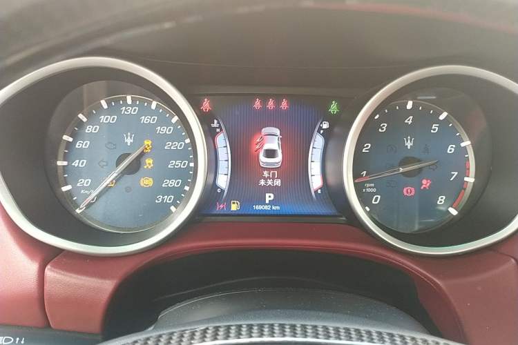 Used Maserati Ghibli 2014 3.0T Standard Edition Instrument Cluster