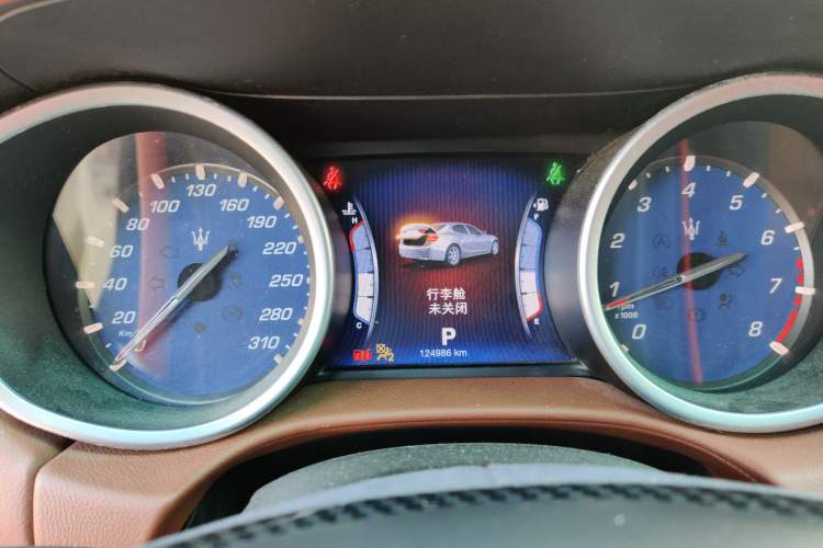 Used Maserati Ghibli 2014 3.0T Standard Edition Instrument Cluster