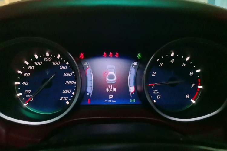Used Maserati Ghibli 2014 3.0T S Q4 Instrument Cluster
