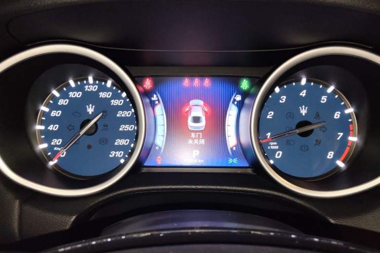 Used Maserati Ghibli 2014 3.0T Standard Edition Instrument Cluster