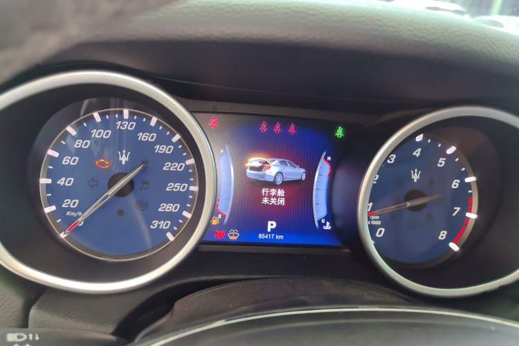 Used Maserati Ghibli 2014 3.0T Standard Edition Instrument Cluster
