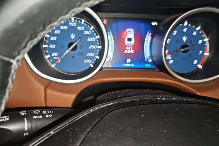 Used Maserati Ghibli 2014 3.0T Standard Edition Instrument Cluster