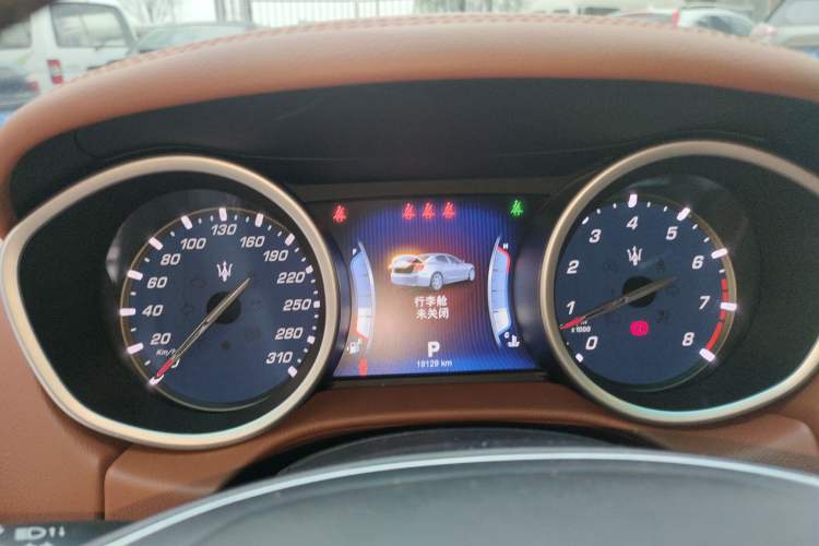 Used Maserati Ghibli 2014 3.0T Standard Edition Instrument Cluster