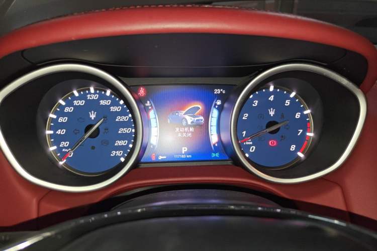 Used Maserati Ghibli 2014 3.0T Standard Edition Instrument Cluster