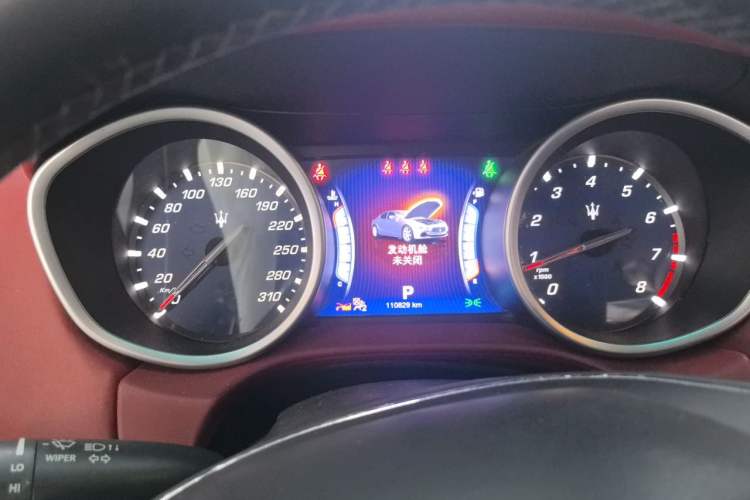 Used Maserati Ghibli 2014 3.0T Standard Edition Instrument Cluster