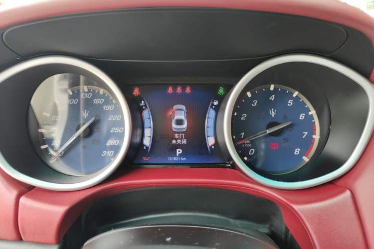 Used Maserati Ghibli 2014 3.0T Standard Edition Instrument Cluster