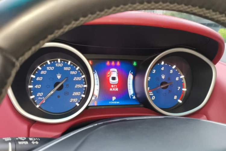 Used Maserati Ghibli 2014 3.0T Standard Edition Instrument Cluster