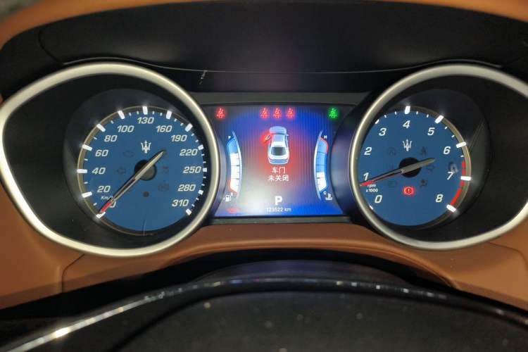 Used Maserati Ghibli 2014 3.0T Standard Edition Instrument Cluster