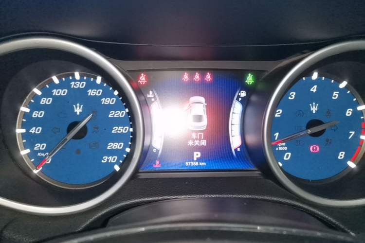 Used Maserati Ghibli 2014 3.0T Standard Edition Instrument Cluster