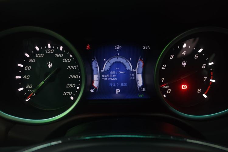 Used Maserati Ghibli 2014 3.0T Standard Edition Instrument Cluster
