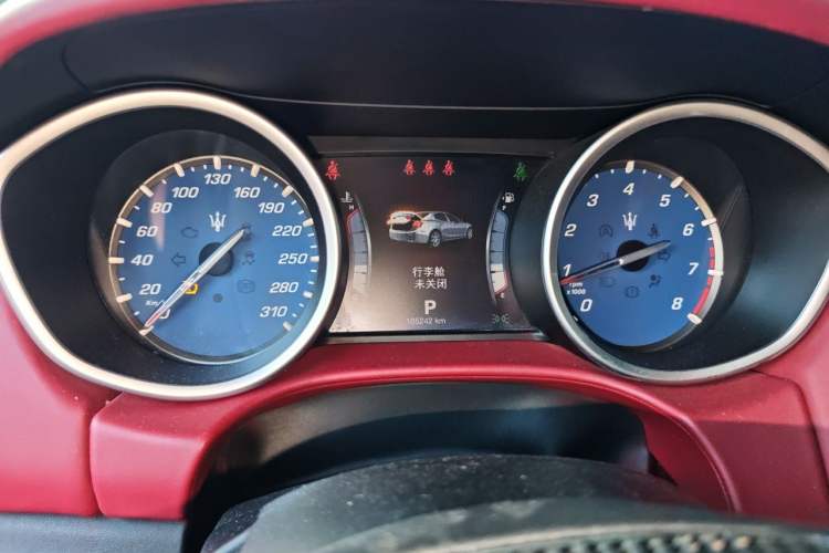 Used Maserati Ghibli 2014 3.0T Standard Edition Instrument Cluster