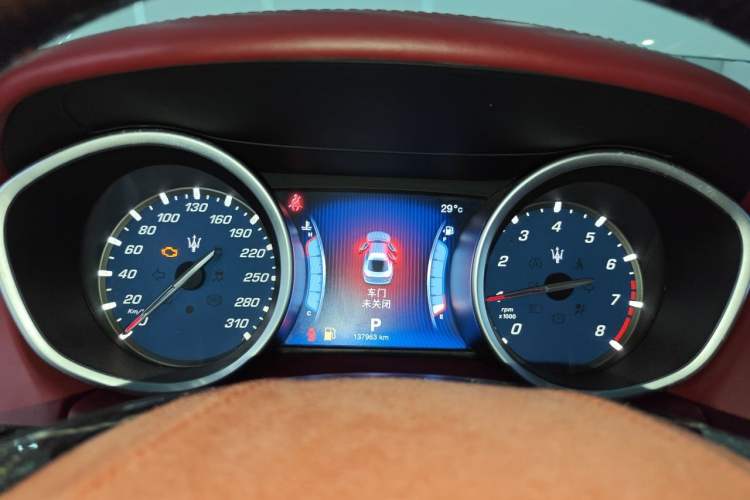 Used Maserati Ghibli 2014 3.0T Standard Edition Instrument Cluster