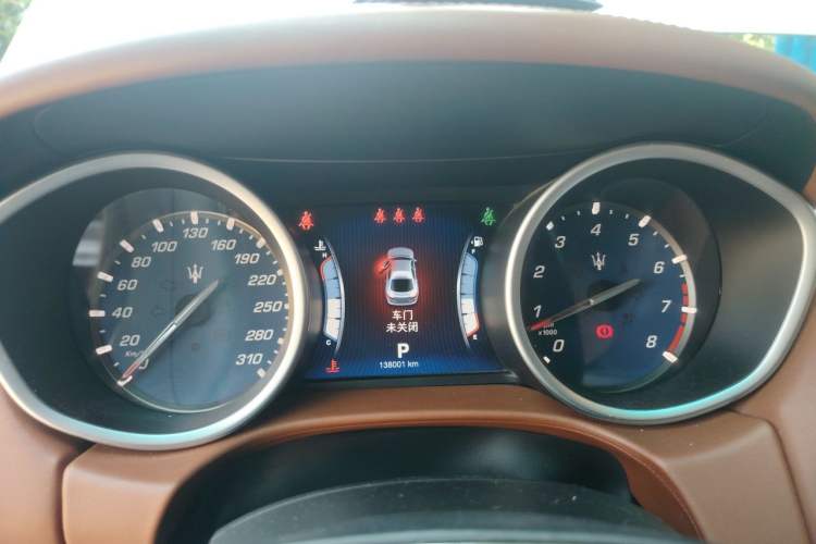Used Maserati Ghibli 2014 3.0T Standard Edition Instrument Cluster