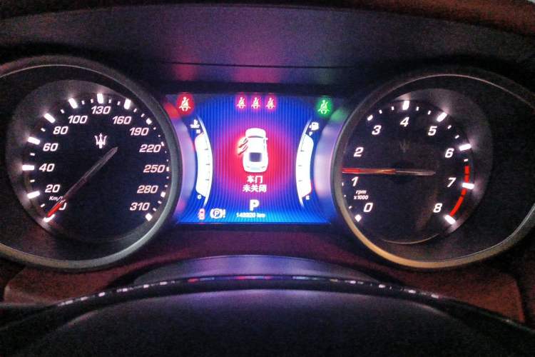 Used Maserati Ghibli 2014 3.0T Standard Edition Instrument Cluster
